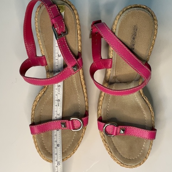 Prada wedges Hot Pink sz 9 - Picture 10 of 11